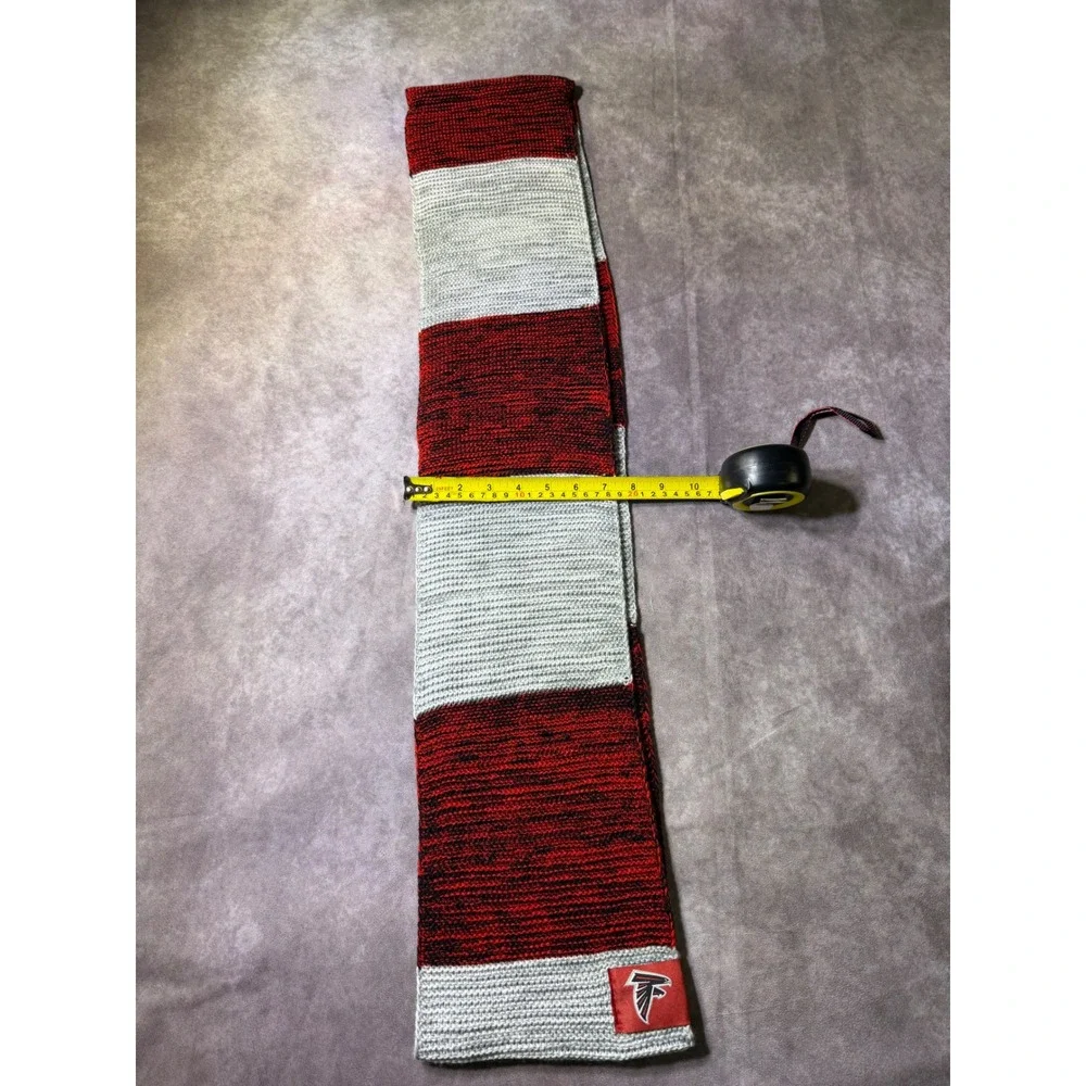 Atlanta Falcons FOCO Infinity Scarf Red Grey Knit Colorblock NFL STA1019-00001